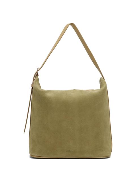 A.P.C. Khaki Vera Bag
