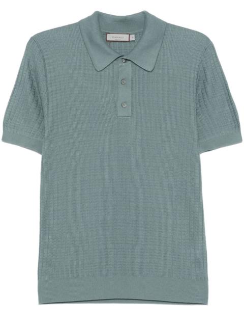 Canali knitted polo shirt