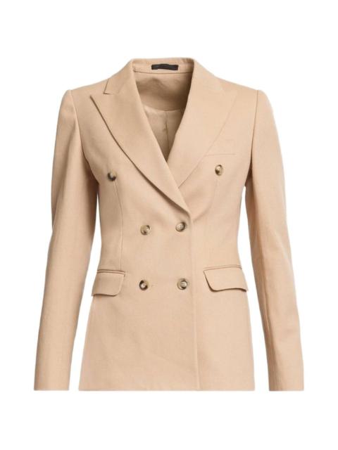 ELIE SAAB double-breasted drill blazer