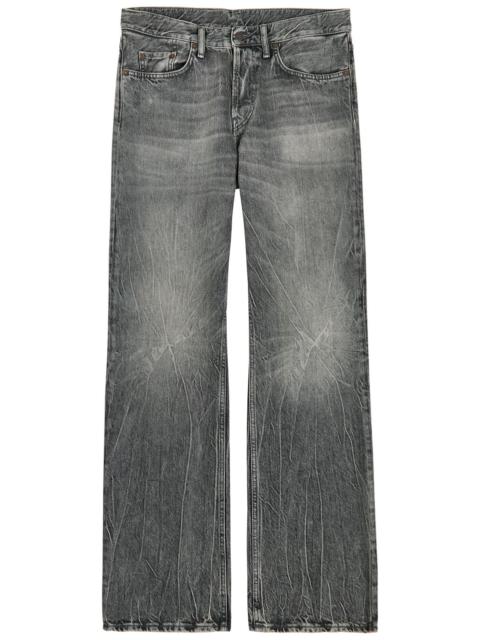 Acne Studios Washed Relaxed Straight-leg Jeans