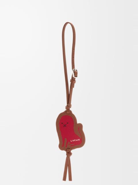 Loewe Lion tag charm