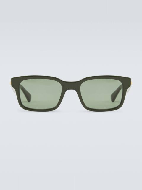 Bottega Veneta Square-Frame Acetate Sunglasses