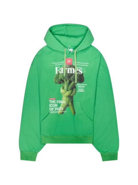 doublet Farmes Magazine Cover graphic-print hoodie