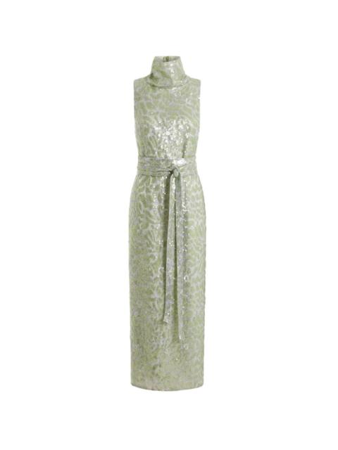 16ARLINGTON Mona sequin midi dress