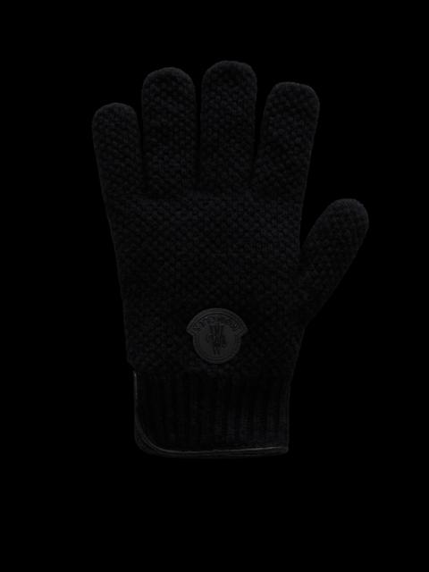 Moncler Gloves With Logo