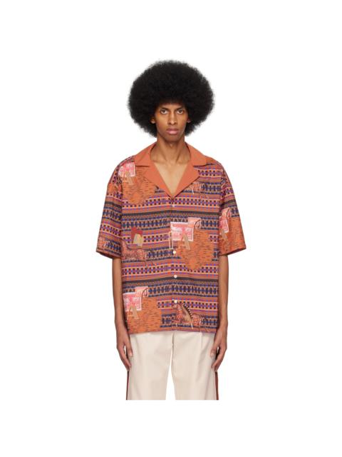 Ahluwalia Brown Graphic Shirt