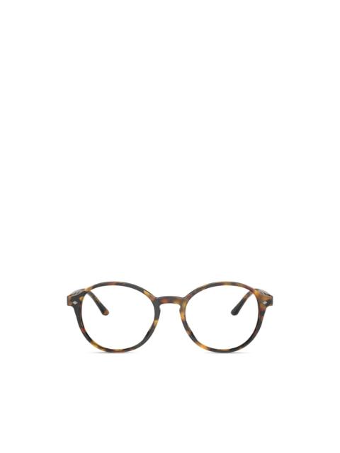 GIORGIO ARMANI round-frame glasses