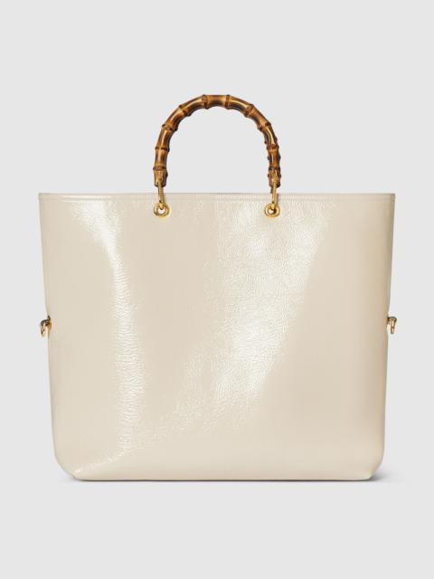 GUCCI Bamboo large reversible tote bag