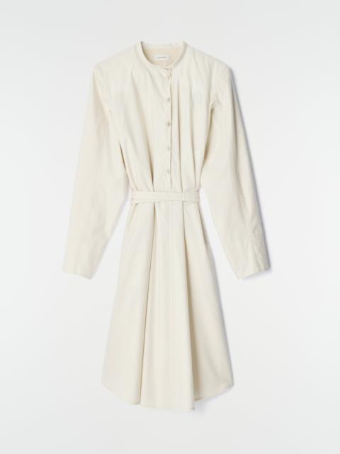 Lemaire SAILOR DRESS IN WASHED COTTON AND SILK BLEND