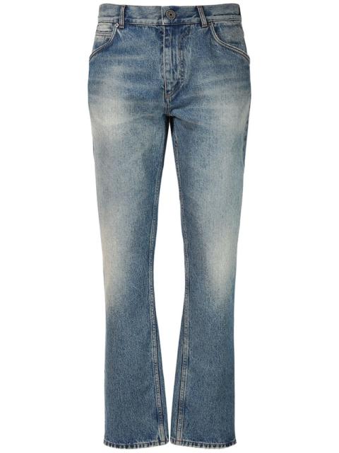 Balmain Regular denim cotton jeans