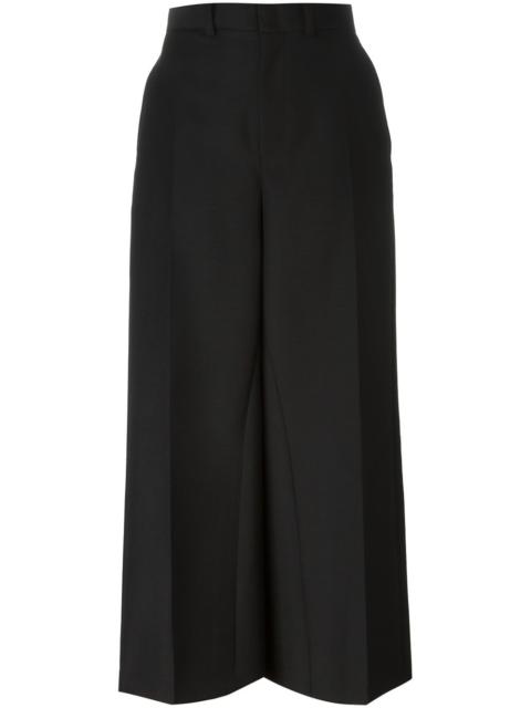 Junya Watanabe wide leg cropped trousers