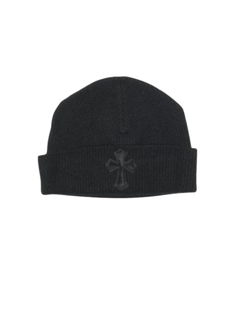 Chrome Hearts cross-patch beanie