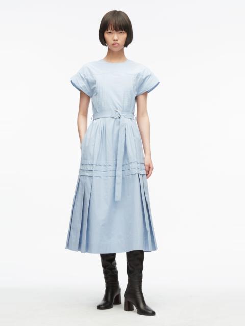 3.1 Phillip Lim Pleated Poplin Tulip Dress