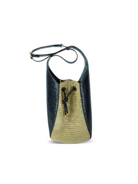 TORY BURCH raffia bucket bag