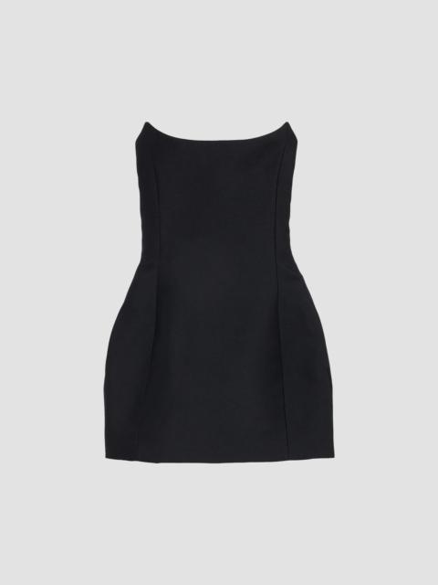 BALENCIAGA Women's Bustier Mini Dress - Black