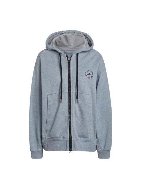 adidas (WMNS) adidas By Stella McCartney Sportswear Fleece Jacket 'Grey' HB7405