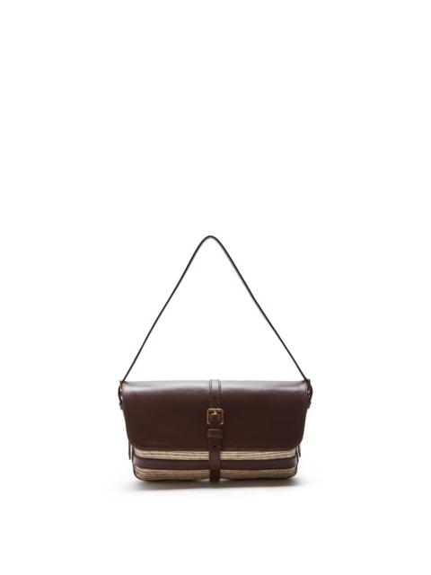 'WATERMILL' SHOULDER LEATHER FLAP