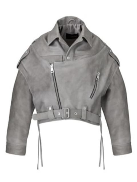 MANOKHI Vintage Oversized Jacket In Grey