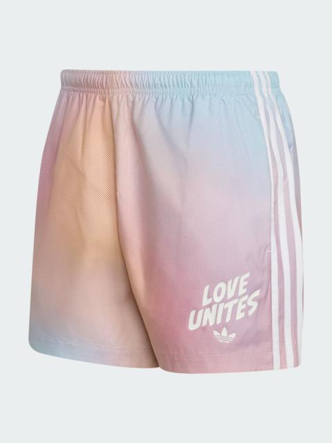 adidas LOVE UNITES ALL OVER PRINT SHORTS (WATER PROOF)
