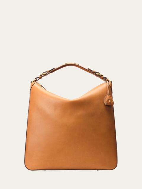 Ralph Lauren Men's Heritage Calfskin Hobo Bag
