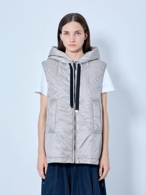 Max Mara Hooded Zip-Up Vest