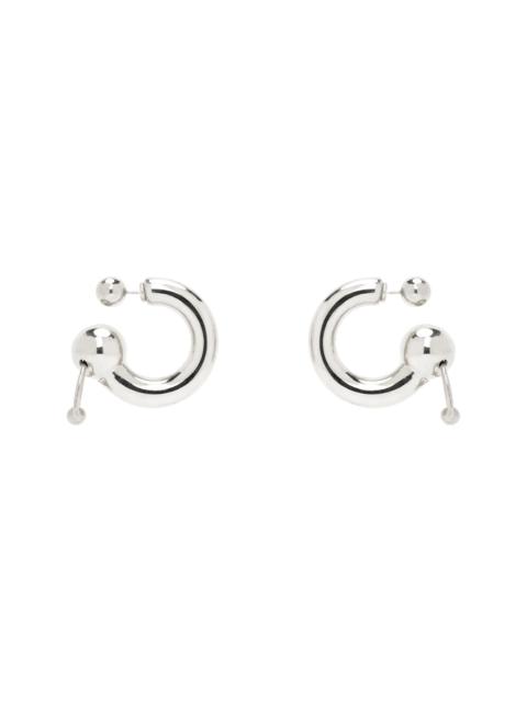 Jean Paul Gaultier Silver 'The Ring' Earrings
