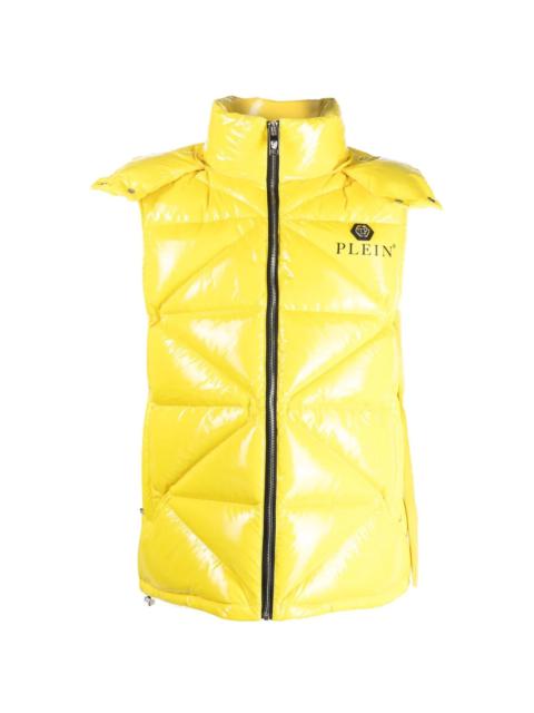 PHILIPP PLEIN quilted padded gilet jacket