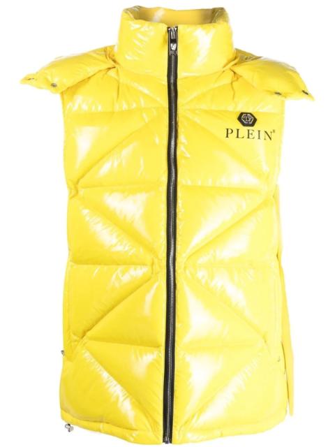 PHILIPP PLEIN quilted padded gilet jacket