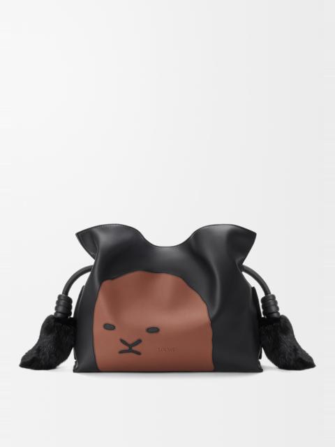 Loewe Medium Lion Intarsio Flamenco clutch in calfskin