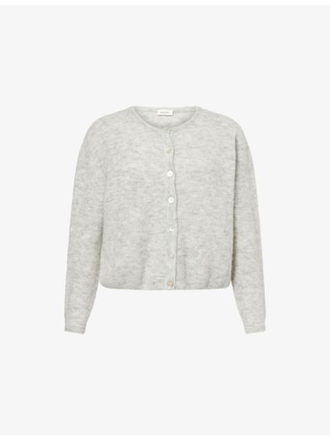 American Vintage Vitow Round-Neck Alpaca-Blend Cardigan