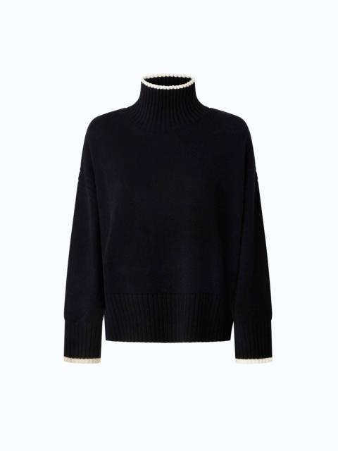 PINKO WOOL AND CASHMERE TURTLENECK SWEATER