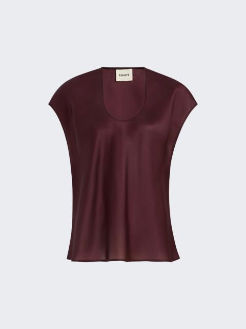 KHAITE Barbo Top Almandine