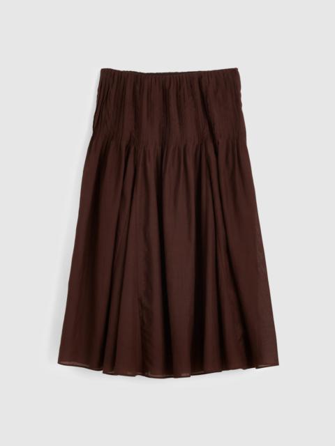 Madewell Pintucked Midi Skirt