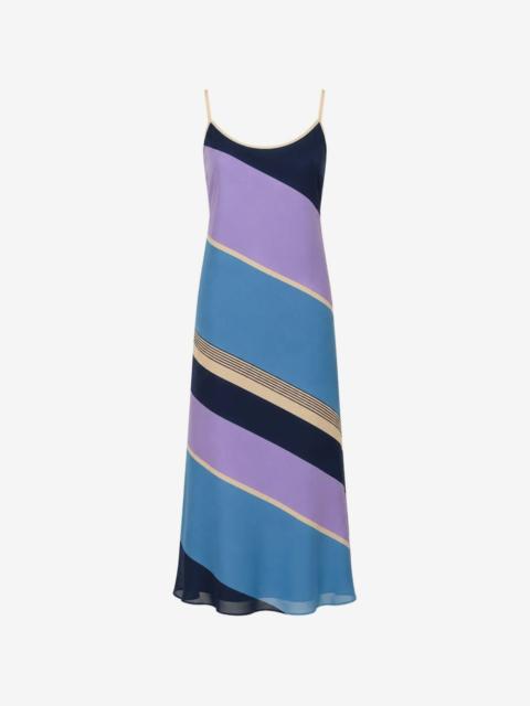 BAOBAB Rita diagonal-stripe maxi dress