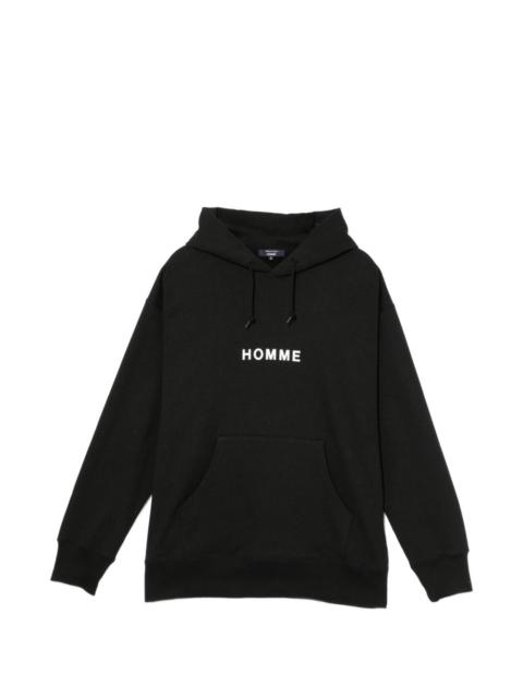 Comme des Garçons Homme logo-print hoodie