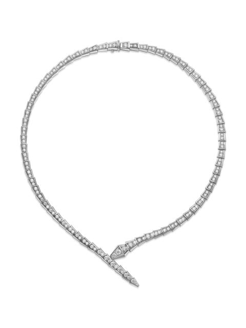 BVLGARI Women's Serpenti Viper 18K White Gold & Diamond Necklace - White Gold