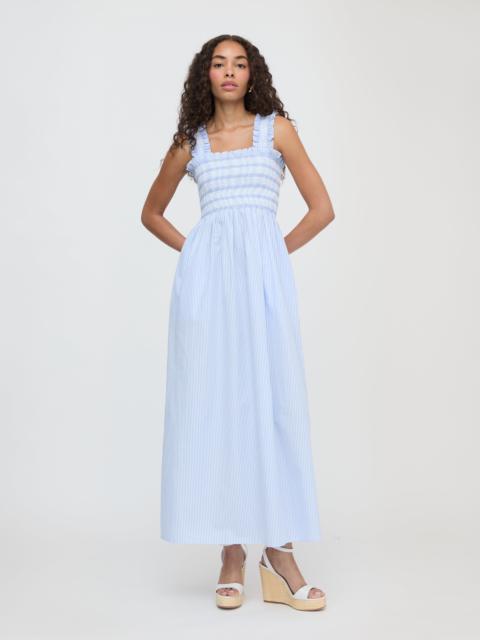 Hill House Home The Ashlyn Nap Dress - Blue/White Stripe
