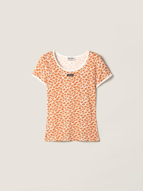 Miu Miu Cotton T-shirt