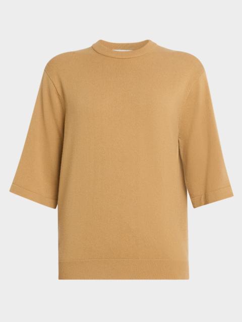 MICHAEL KORS Crewneck Cashmere Knit Tee