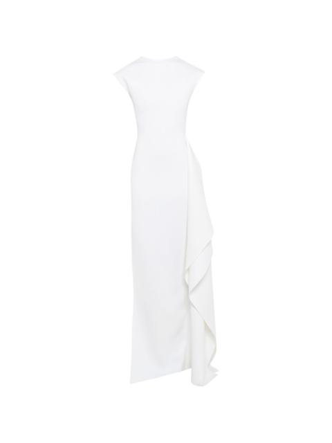 A.W.A.K.E. MODE draped-detail maxi dress