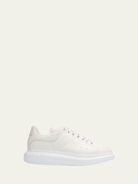 Alexander McQueen Men's Leather Oversized Sneakers