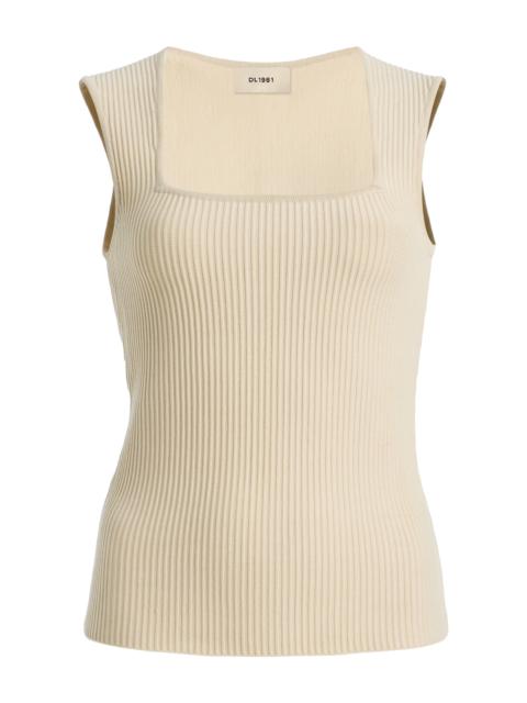 DL1961 Square Neck Instasculpt™ Rib Top