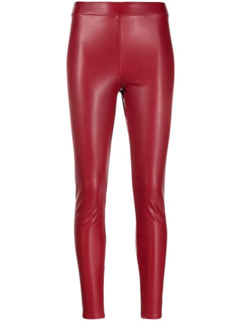 MICHAEL KORS leather-effect leggings