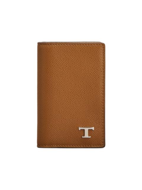 Tod's logo-plaque cardholder