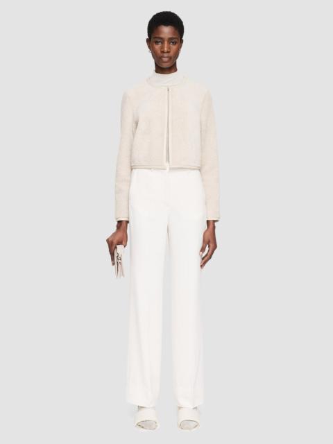 JOSEPH Maurice Embossed Shearling Jacket