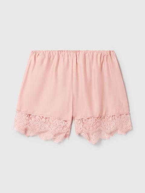 Stella McCartney Lace-Trimmed Shorts