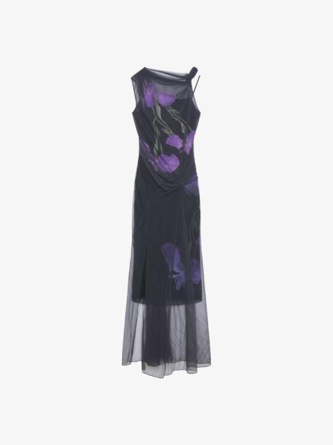 Givenchy DRESS IN FLORAL DÉVORÉ SATIN JERSEY