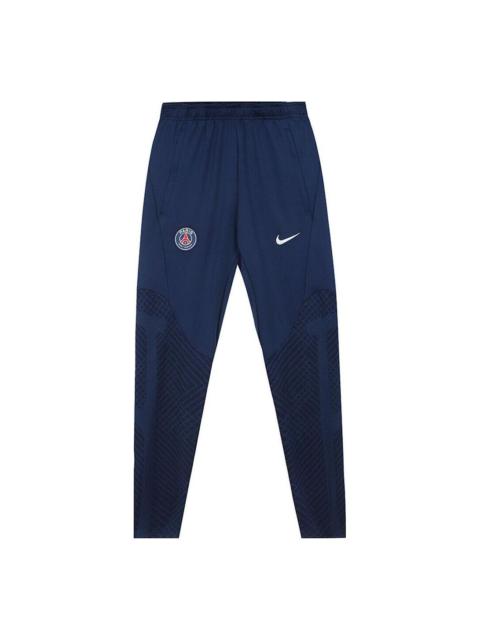 Nike Men's Nike Solid Color Logo Soccer/Football Sports Pants/Trousers/Joggers Paris Saint-Germain Autumn