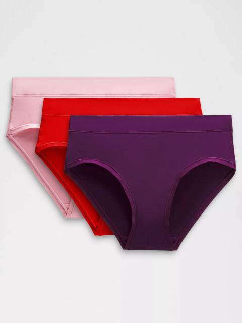 lululemon UnderEase High-Rise Bikini Underwear *3 Pack