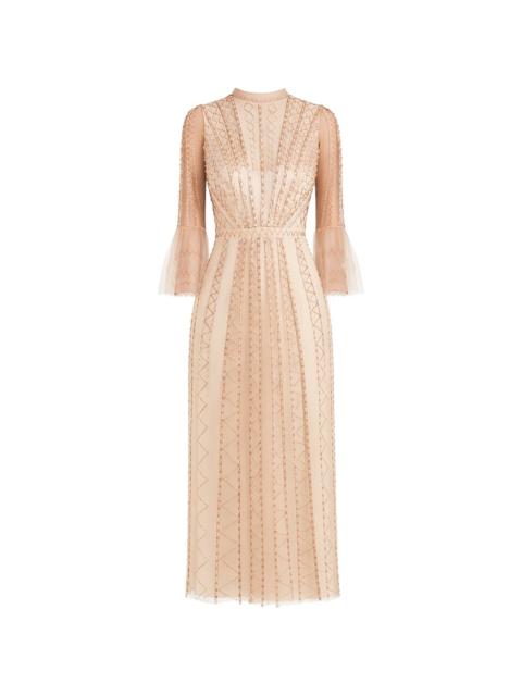 Temperley London sequin-embellished midi dress